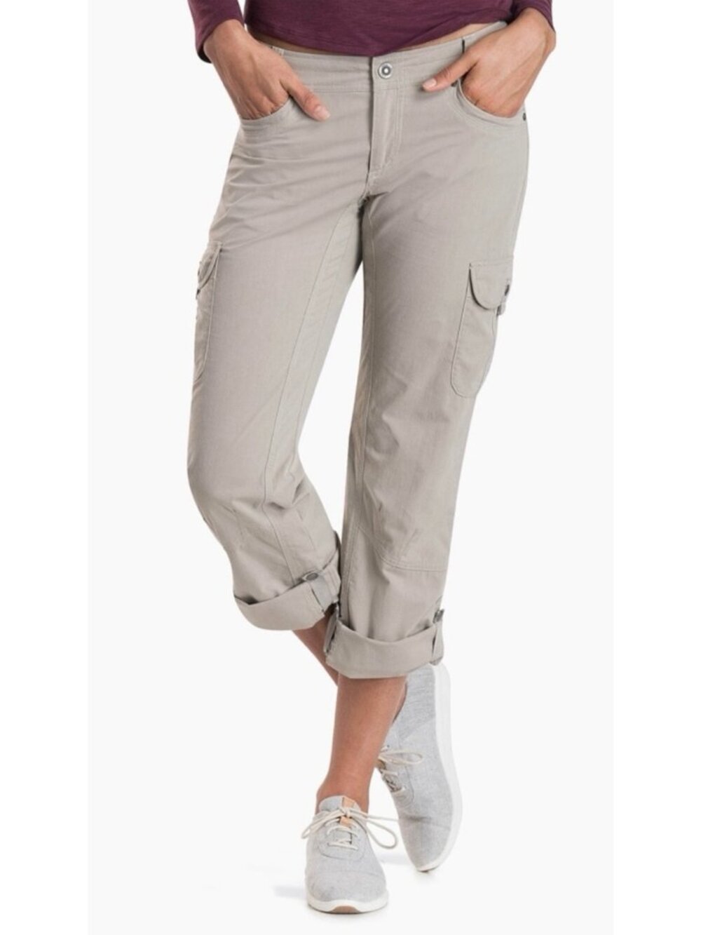 Kuhl Splash Pants Size 8 Extra Short Khaki‎ Convertible Gorpcore Outdoor Utility
